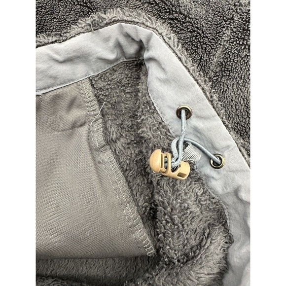 Unisex Navy / Gray The North Face Fleece Jacket-Size M good fair condition - Picture 5 of 8